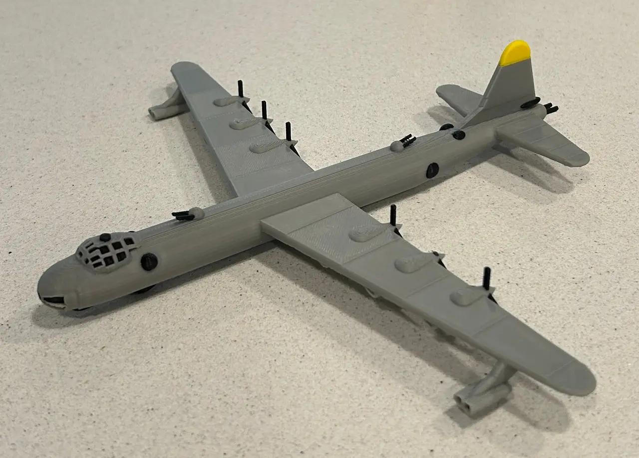 B-36 Peacemaker — modelo 3D