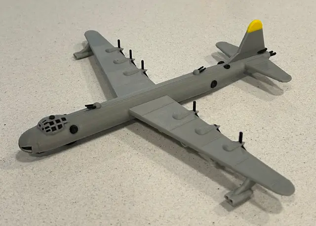 B-36 Peacemaker — modelo 3D