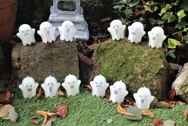 Ghost Emoji Decorations for Halloween — modelo 3D
