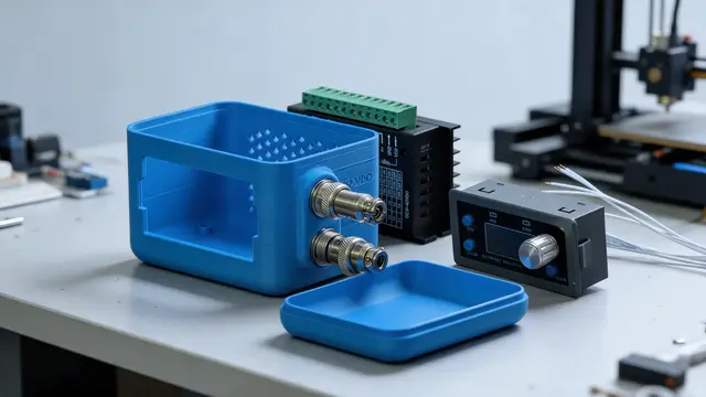 Stepper NEMA tester box v1.0 — modelo 3D