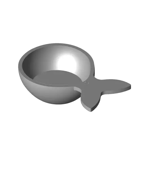 Fish Tail Pet Bowls — modelo 3D