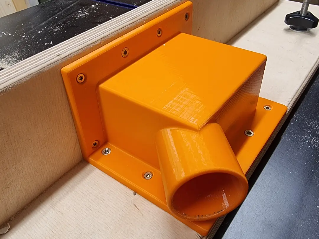 Abzugshaube für Frästisch — modelo 3D