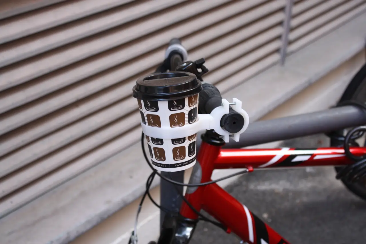 Bike coffee holder — modelo 3D