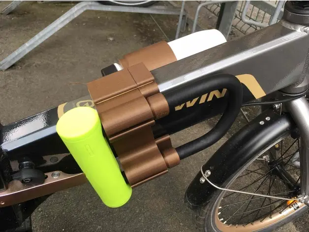 B'Twin Hoptown 500 Lock and Bottle holder — modelo 3D