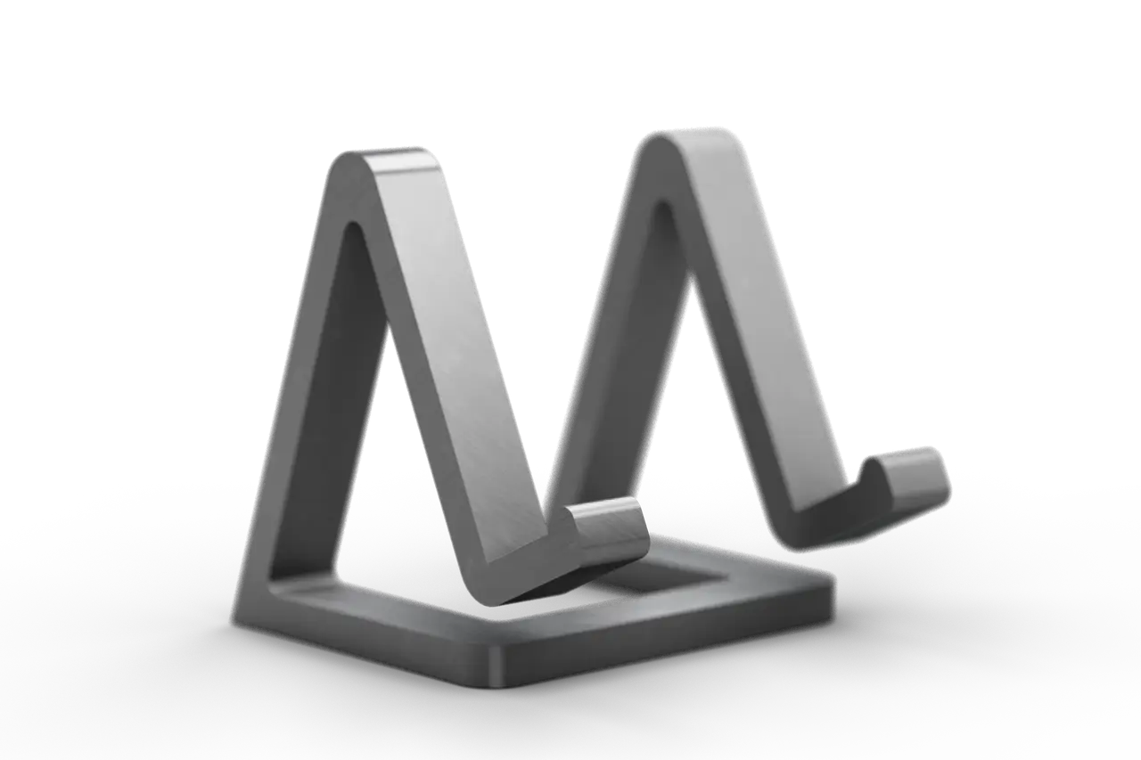 "Freischwinger" - beautiful phone stand — modelo 3D