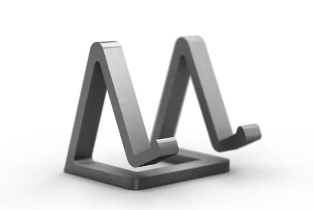 "Freischwinger" - beautiful phone stand — modelo 3D