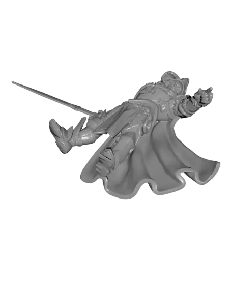 City Watch Sergeant - With Free Dragon - 5e DnD Inspired for RPG and Wargamers — modelo 3D