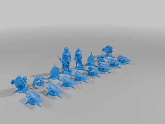 Echecs Star Trek — modelo 3D