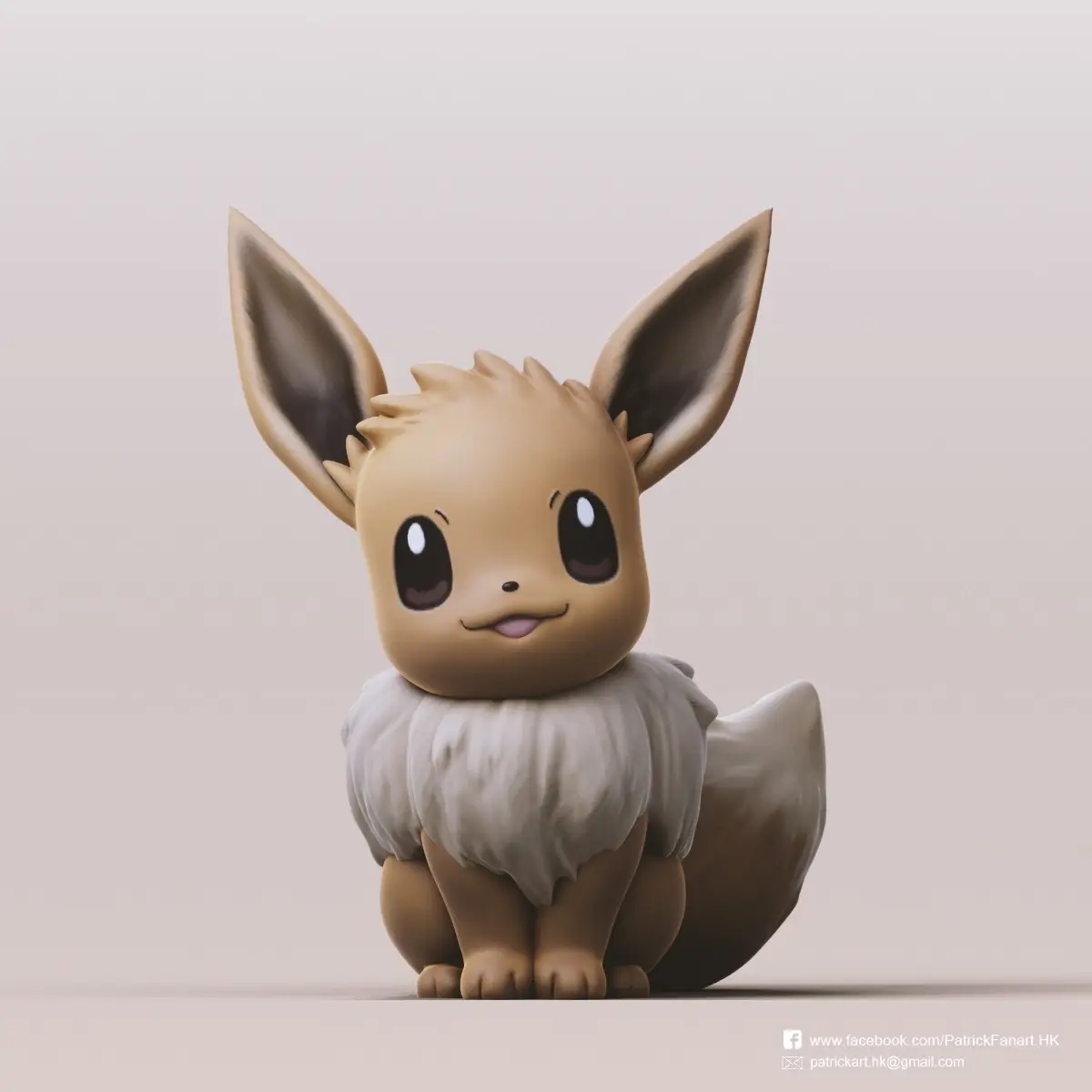 Eevee(Pokemon) — modelo 3D