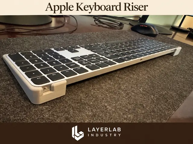 Apple Keyboard Riser — modelo 3D