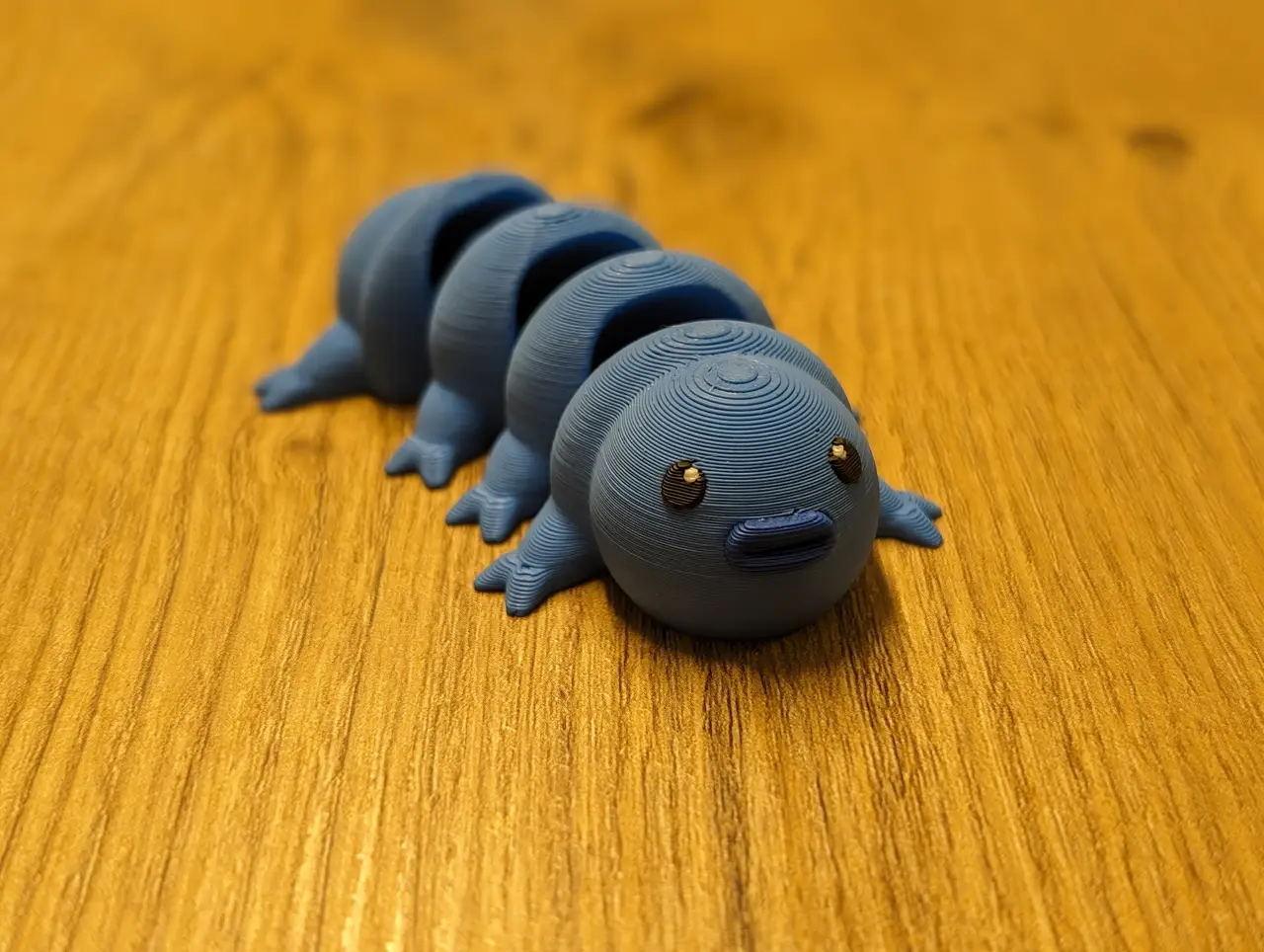Tardigrade - Articulated Figure Keychain — modelo 3D