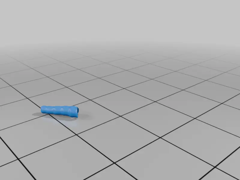 wasp leg segment — modelo 3D