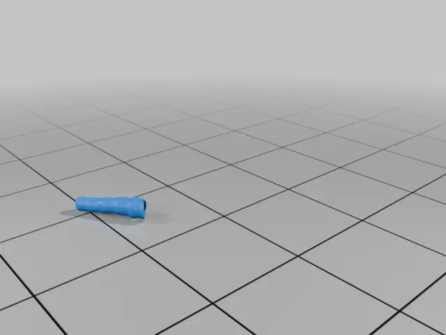 wasp leg segment — modelo 3D