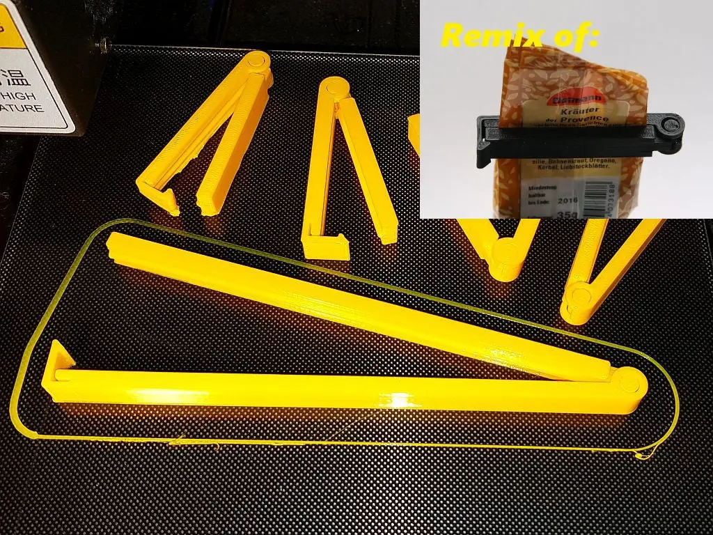 Bag Clip — modelo 3D