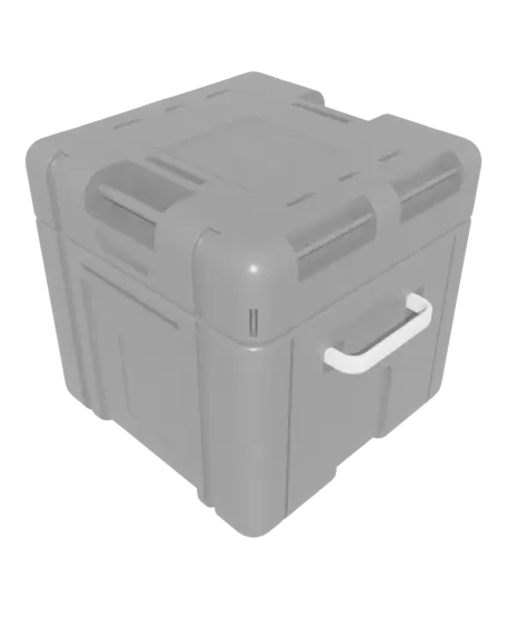 Sci-Fi Crate — modelo 3D