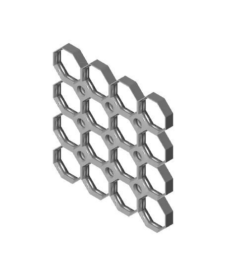 4x4 Multiboard Corner Legacy Tile — modelo 3D