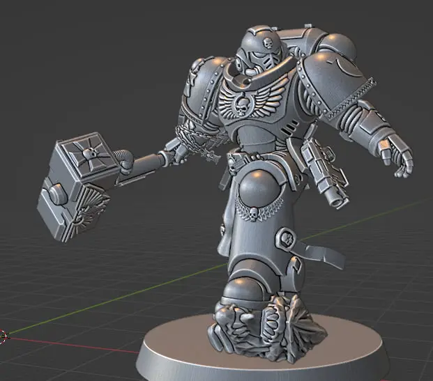 Ex-captain Tinitus! — modelo 3D