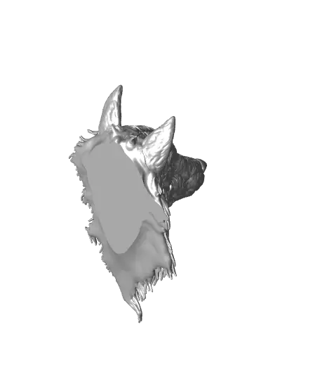 ElderWolfBUST.stl — modelo 3D