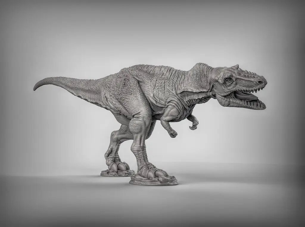Alioramus dinosaurus — modelo 3D