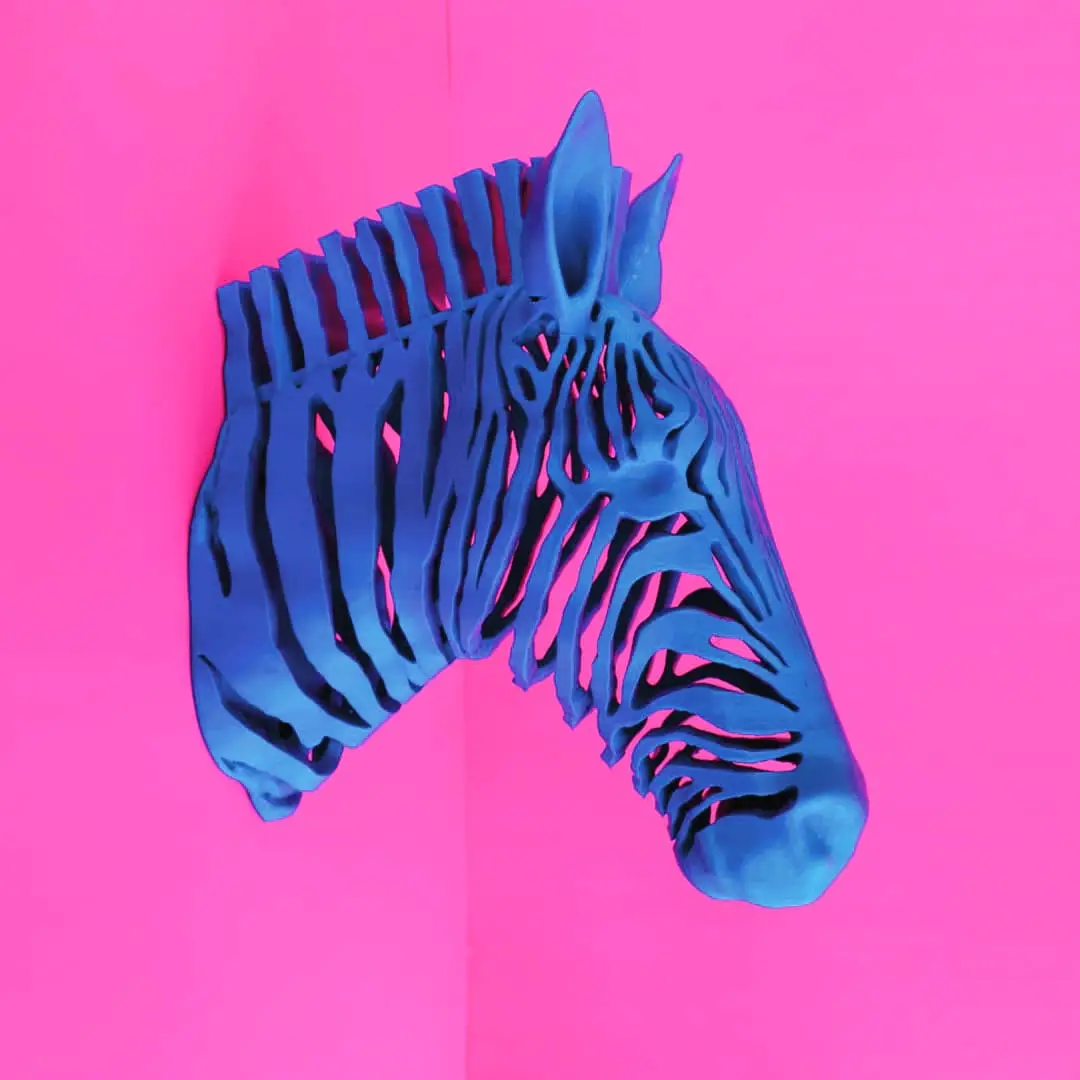 Zebra Stripes — modelo 3D