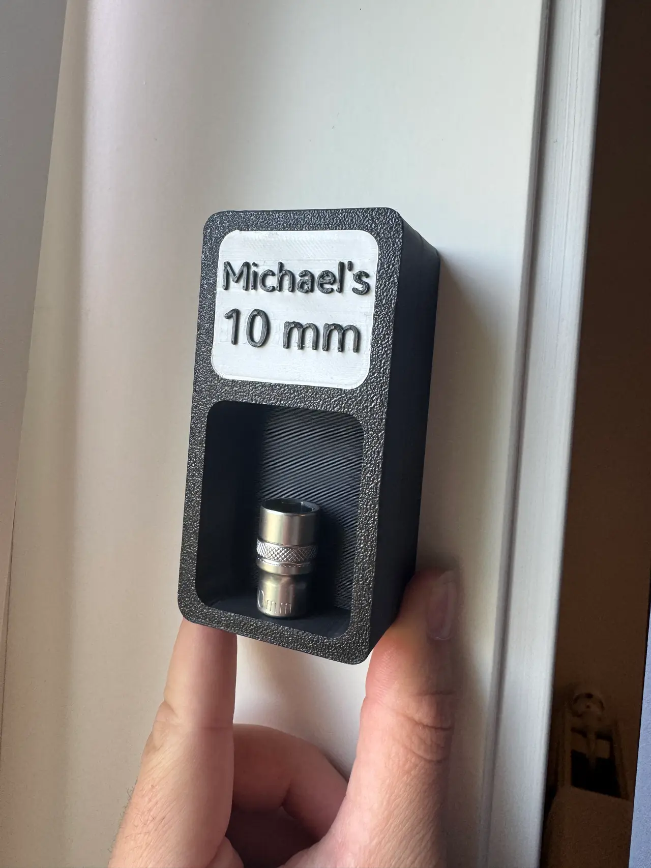 10 mm Socket Wallmount (With Extras) — modelo 3D