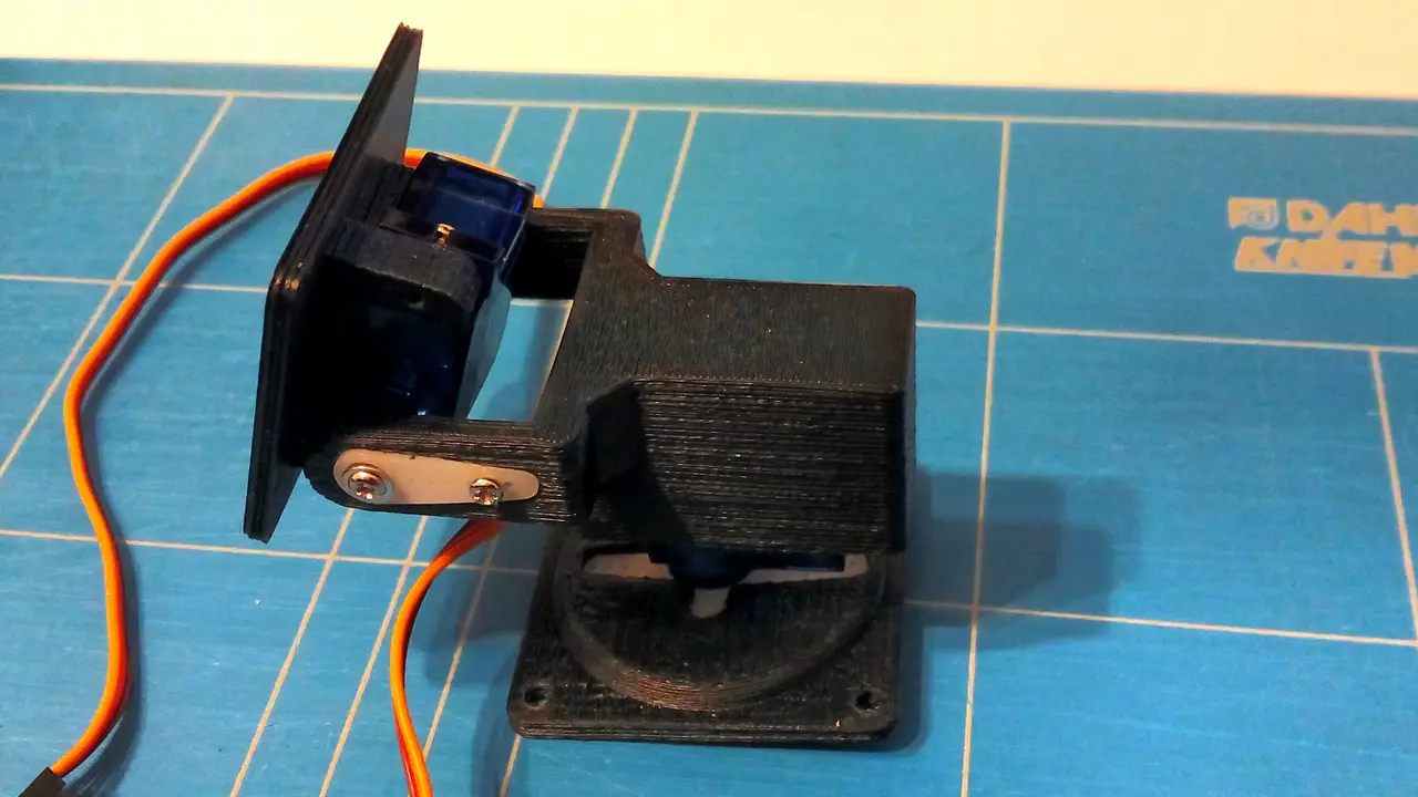 Mini Pan Tilt - Servo G9 — modelo 3D
