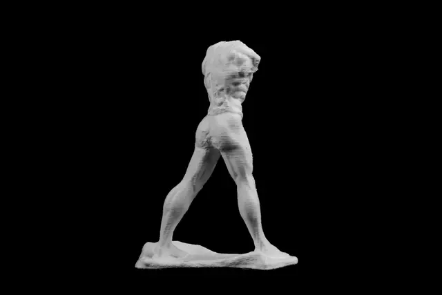 The Walking Man at The Musée Rodin, Paris — modelo 3D
