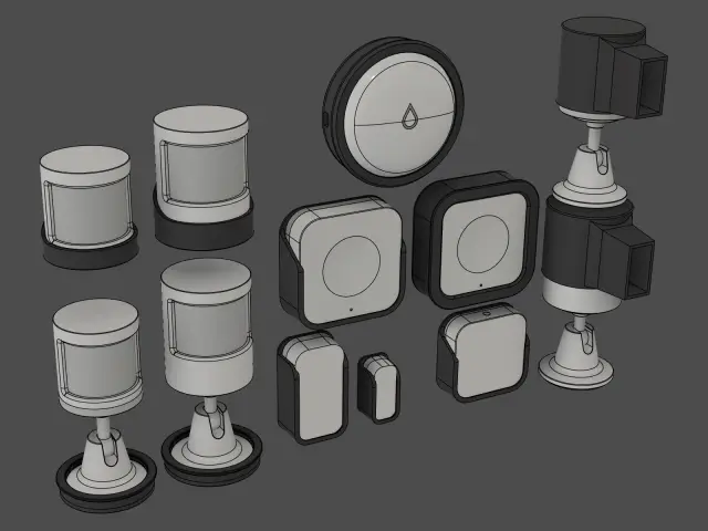 Aqara Mounts For Various Sensors v1.5 — modelo 3D