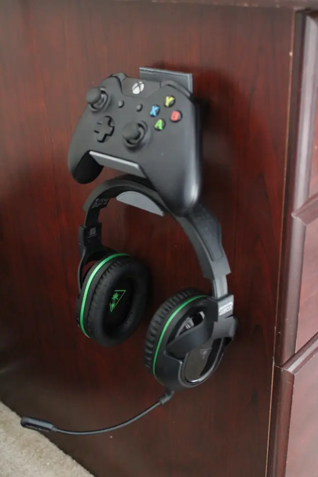 Xbox One Controller & Headset Holder — modelo 3D