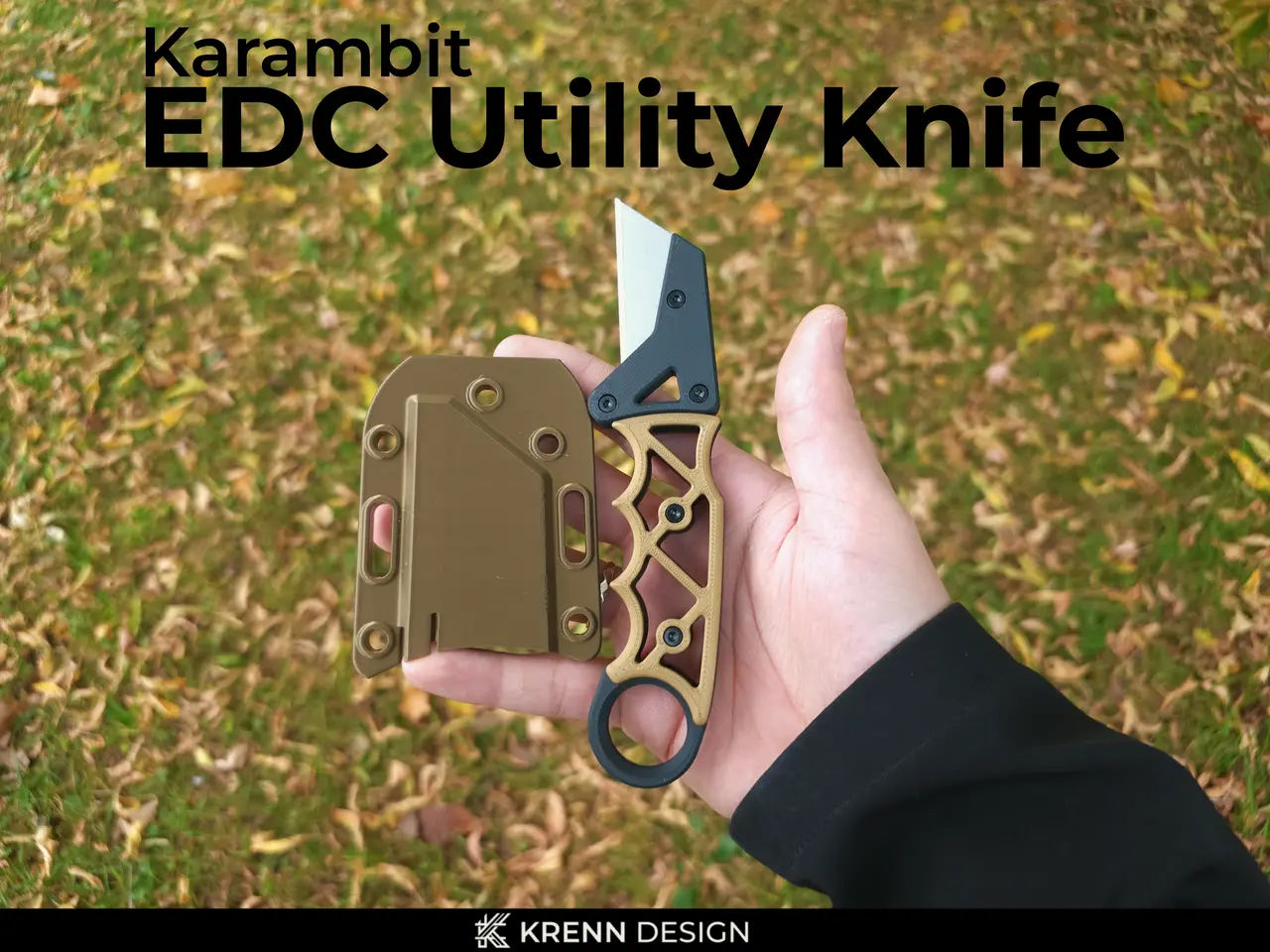 Karambit EDC Utility Knife — modelo 3D