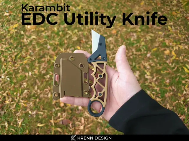 Karambit EDC Utility Knife — modelo 3D