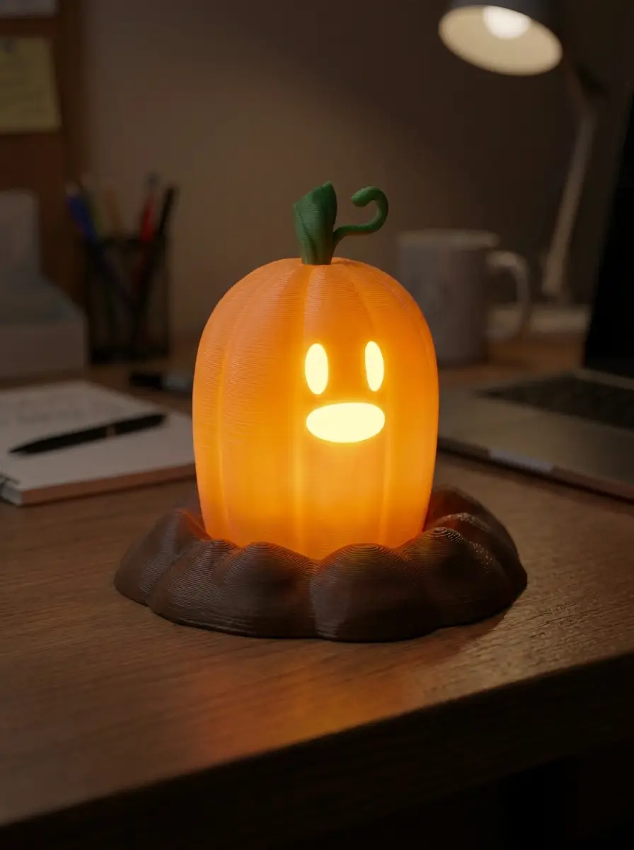 Diglett Pokemon Halloween Lamp — modelo 3D