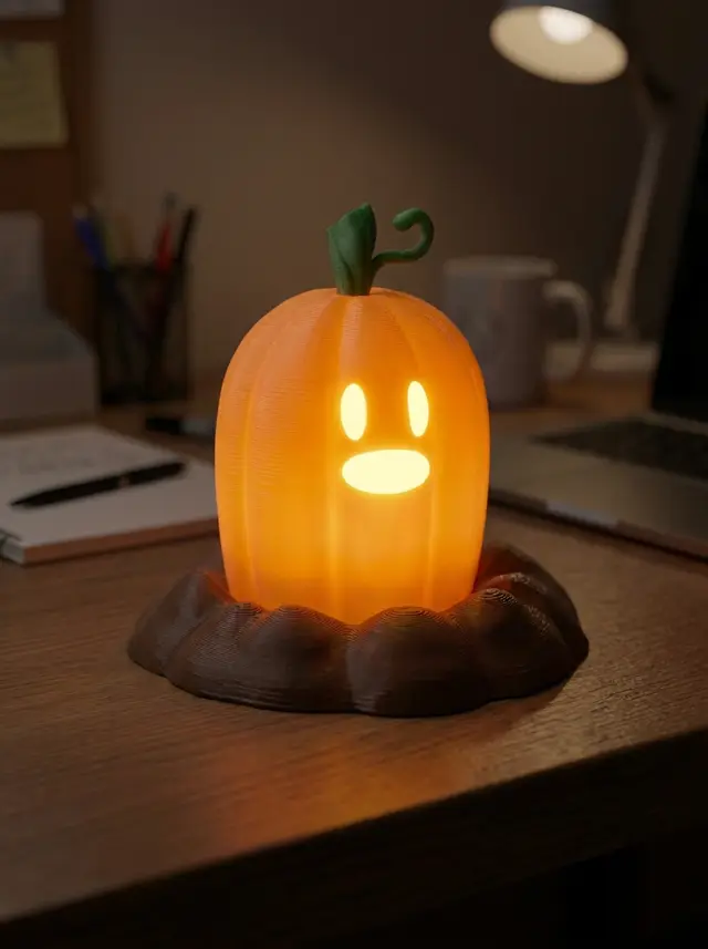 Diglett Pokemon Halloween Lamp — modelo 3D