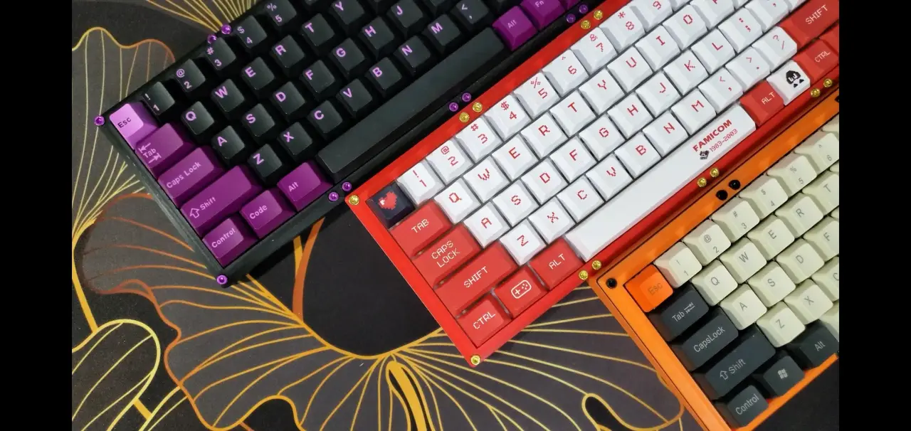 MECHANICAL KEYBOARD - 68 KEY - 65% — modelo 3D
