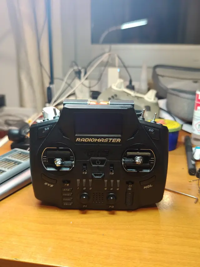radiomaster GX12 SMA antena mod — modelo 3D