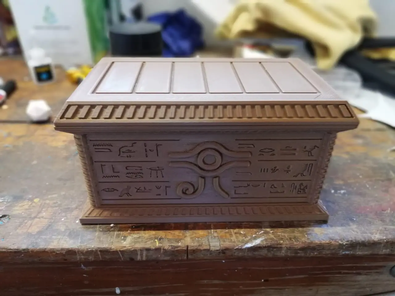 Millenium Puzzle Sarcophagus — modelo 3D