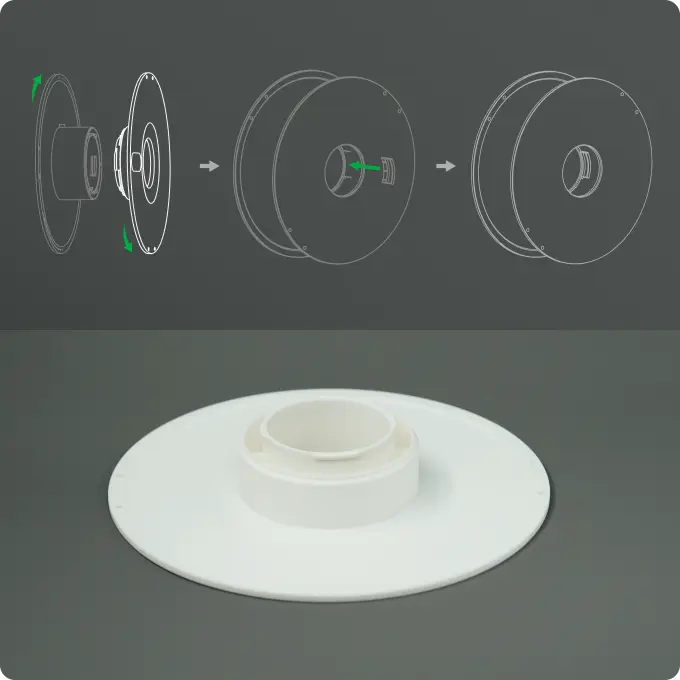 Bambu Spool — modelo 3D