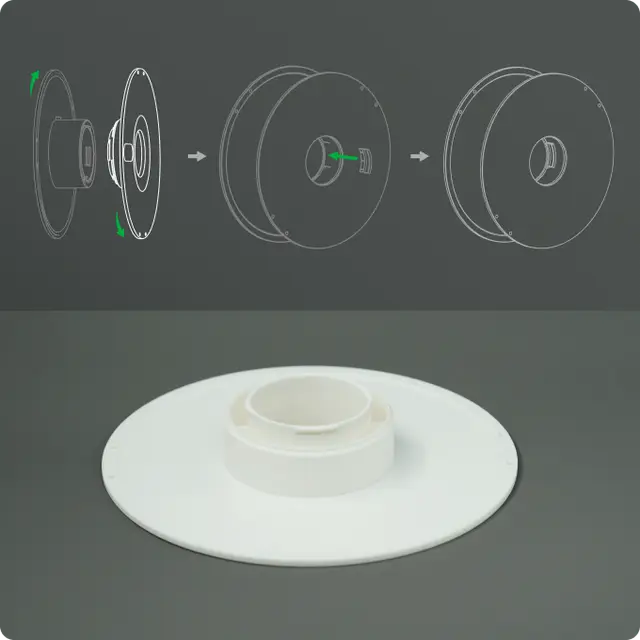 Bambu Spool — modelo 3D