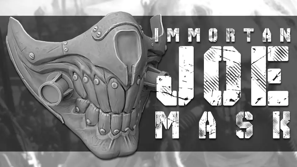 Immortan Joe Mask — modelo 3D