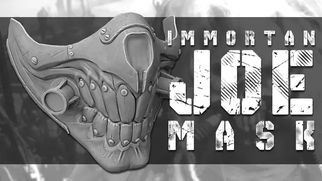 Immortan Joe Mask — modelo 3D