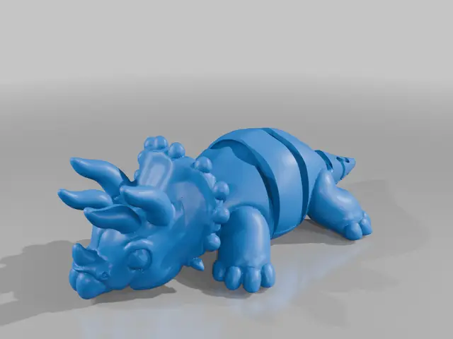 Triceratops Flexi — modelo 3D