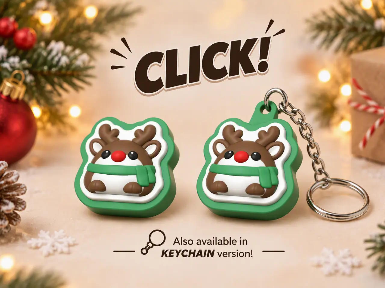 Clickers Series - #40 Reindeer — modelo 3D