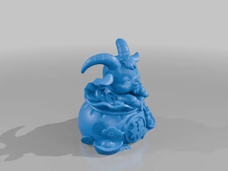 Lunar New Year — modelo 3D