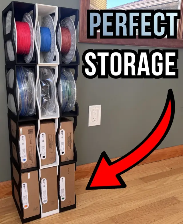 Perfect Filament Storage — modelo 3D