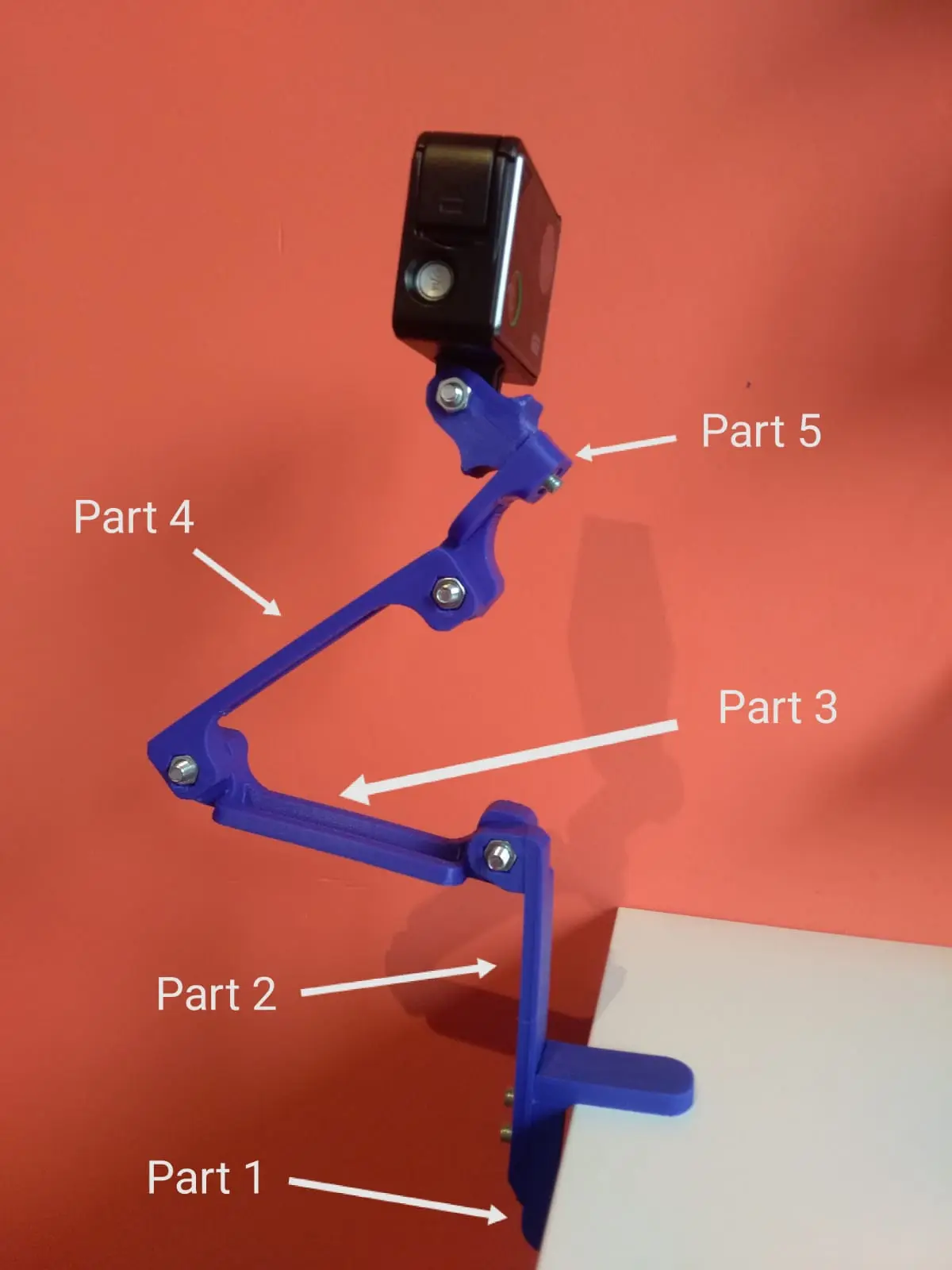 Camera Tripod — modelo 3D