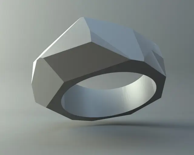 Ring - Cubistic — modelo 3D
