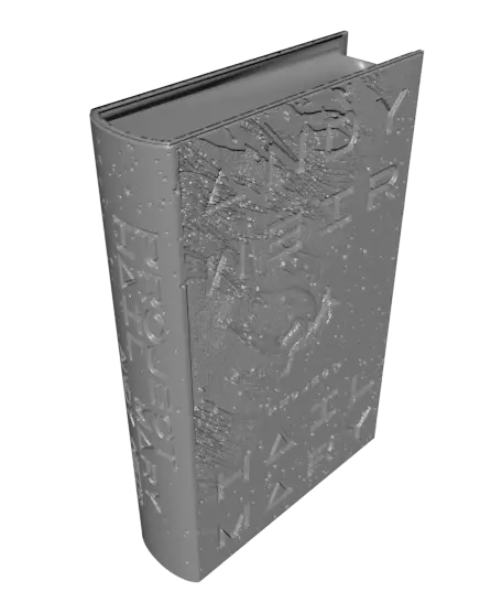 Project Hail Mary - Book Litho — modelo 3D