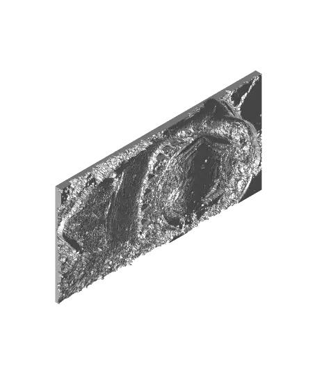 Great White Lithophane — modelo 3D