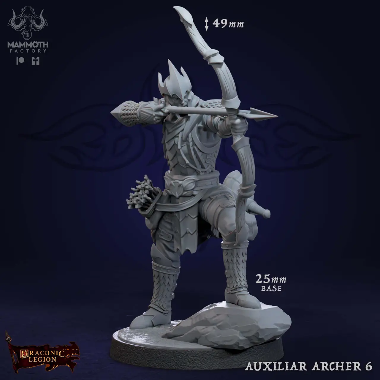 FREE - Auxilliar Archer - Mammoth Factory — modelo 3D