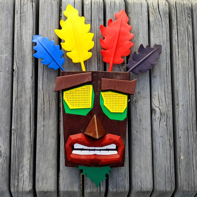 Wearable Aku Aku Mask — modelo 3D